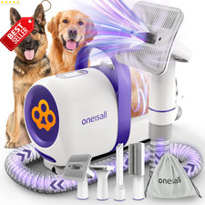 Dog Grooming Vacuum Low Noise 12Kpa Pet Hair Remover for Shedding US