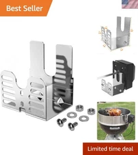Universal Barbecue Grill Rotisserie Motor Bracket - Easy Screw-In Installation