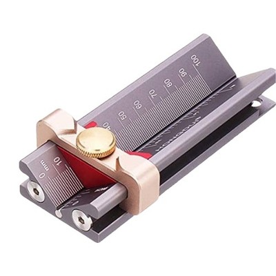 Drill Angle Measurer Multifunctional High Precision Carpenter Ruler Adjustment
