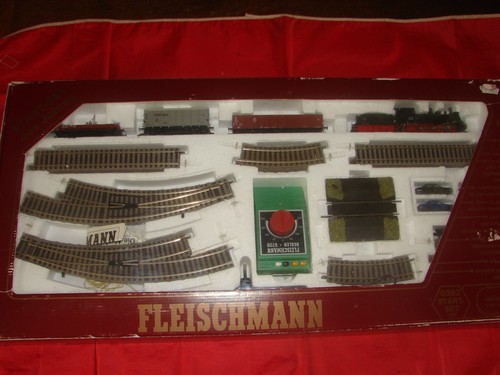FLEISCHMANN HO COFFRET STAR SET 6392 A+B  TRAIN ELECTRIQUE LOCOMOTIVE WAGONS | Zustand: Occasion