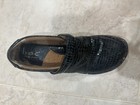 BOC Born Snake Skin Nurse Clogs Patent Navy Blue Leather Slip On Loafers 9M — photo 9
