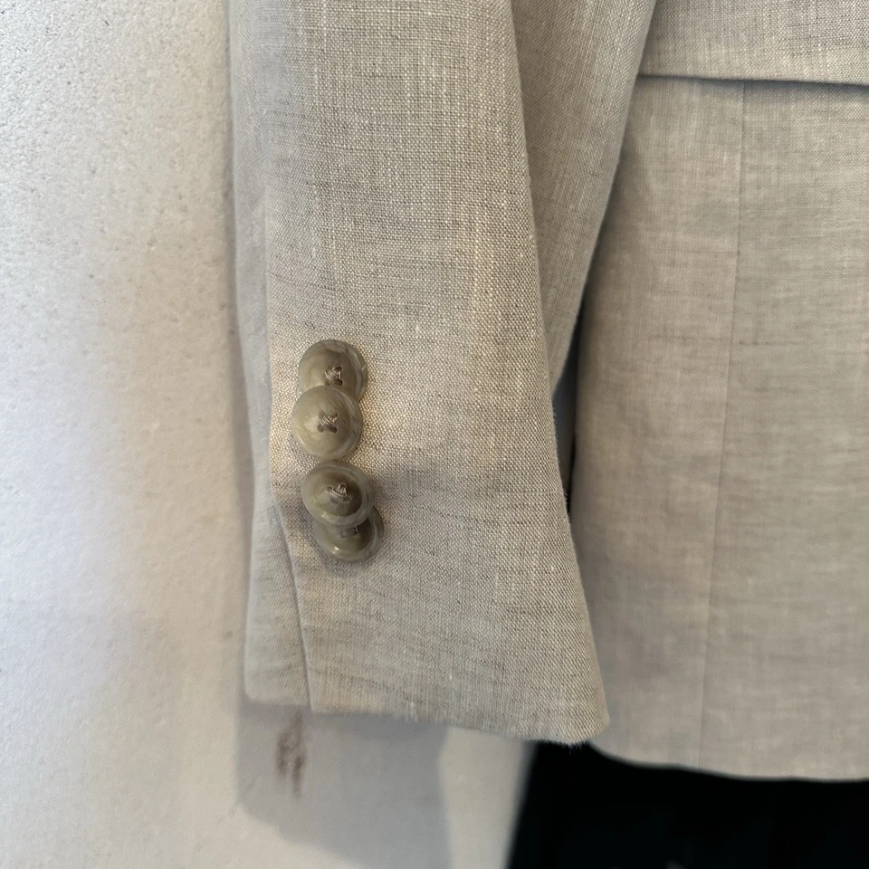 EXCELLENT Italian Linen Nordstrom Sport Coat Mens 40 L Ormezanno Jacket  100% - Image 3 of 4