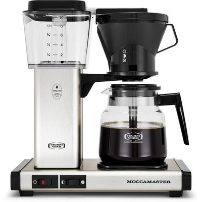 Technivorm 59691 KB Coffee Brewer, 40 oz, Brushed silver, 6.5''D x 12.75''W x 14''H