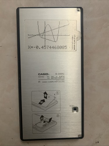 Calculatrice scientifique Casio FX-7000G - Photo 2/2