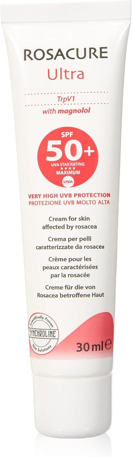 Rosacure Ultra Crema Solare 50+ Viso | Addio Rossore e Pizzicore