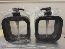 2 Large Pack Soap Dispenser, Bathroom, Shower Soap, Dish 