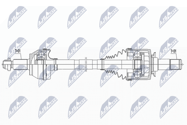 NTY Antriebswelle NPW-LR-023 FüR Land Rover-image