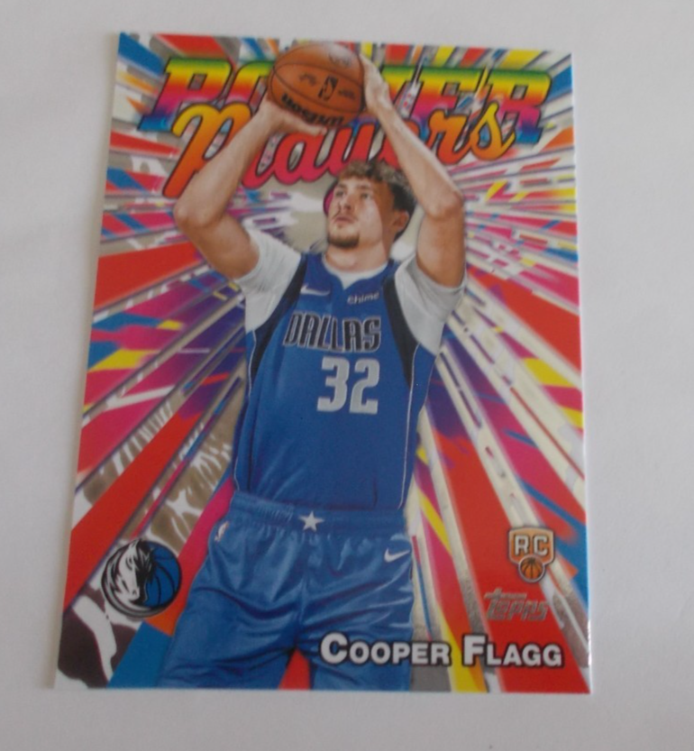 2025-26 Topps Basketball Cooper Flagg RC Power Players Insert | eBay