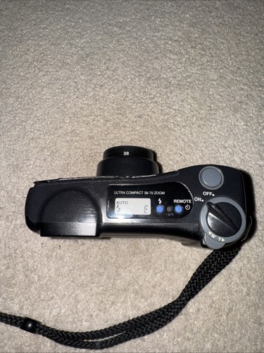 Olympus Superzoom 70 35mm Film Camera 38-70mm Auto Focus Point Shoot (Tested) - Picture 3 of 11