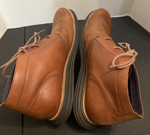 COLE HAAN ORIGINAL GRAND Chukka Boot Woodbury Dark Roast C28214 Men's 13 M - Picture 10 of 16