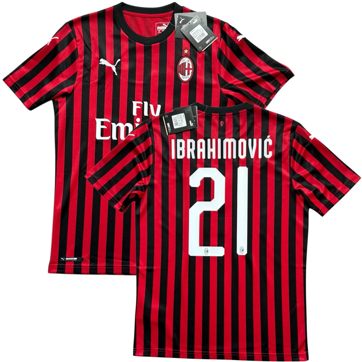 Zlatan Ibrahimovic AC Milan International Club Soccer Fan Apparel