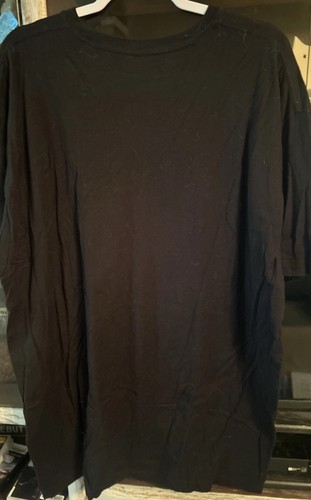 Ghost Face Mens Size XXL Black 100% Cotton Short Sleeve Crew Neck T Shirt - Picture 3 of 4