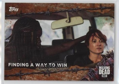 2017 Topps The Walking Dead Season 7 Rust Finding a Way to Win #43 02l5
