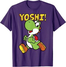 Nintendo Super Mario Yoshi Intro Jump Graphic T-Shirt