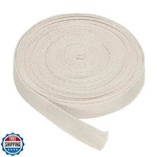 PATIKIL Cotton Twill Tape 5/8 Inch 10 Yards Cotton Ribbon Bias Binding Tape H