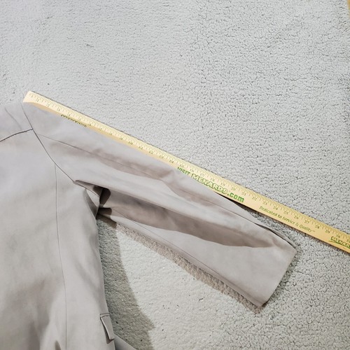 Circle S Blazer Sport Coat Jacket 46L Gray Western Rockabilly Cowboy Yoked - Picture 19 of 20