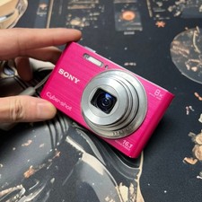 SONY Cyber Shot DSC-W730 Digital Camera 8x Zoom 16.1MP Pink English Language