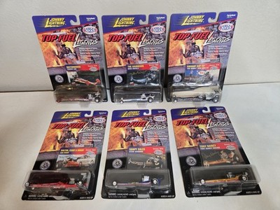 Lot of 6 Johnny Lightning TOP FUEL LEGENDS Diecast NHRA Dragsters Don Garlits #1
