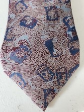 Strathmore Tie Silk Blue And Red