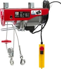 Elektrische Seilwinde Motorwinde Seilhebezug 500W Seilzug Winde 100-200kg