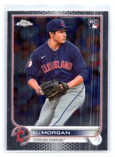 2022 Topps Chrome Sonic Eli Morgan Rookie #62