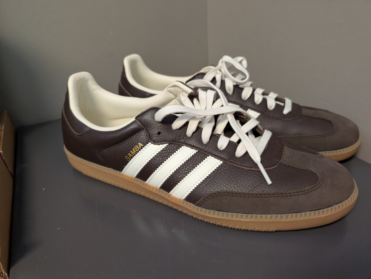 Adidas Samba Sneakers OG Brown Men's 14