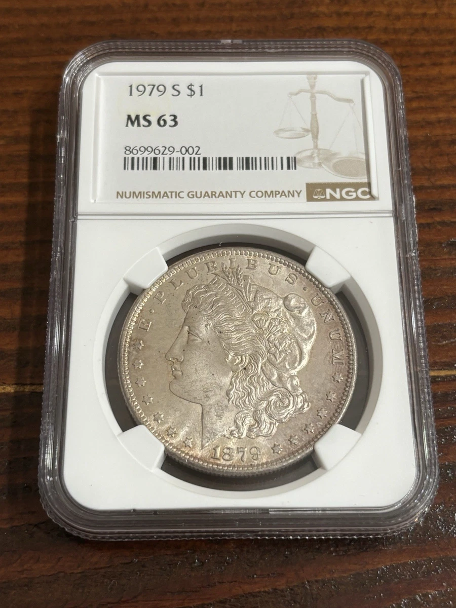 1879 Grade MS 63 Morgan US Dollars for sale | eBay