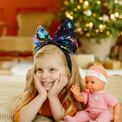 2 Pcs Child Headband Props Bows Hairband Cosplay Headbands Girls - Picture 10 of 12