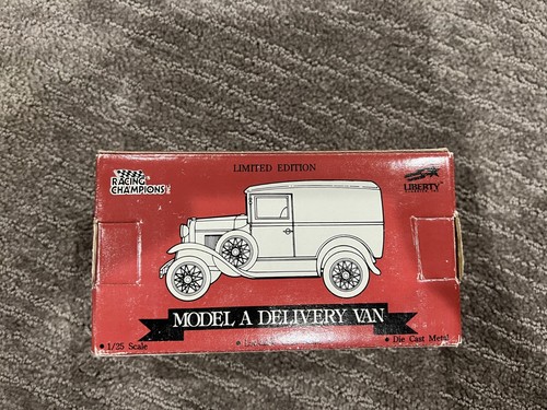 ERTL FORD MODEL A DELIVERY VAN DAVEY ALLISON RACING CHAMPIONS LE  - Picture 1 of 7