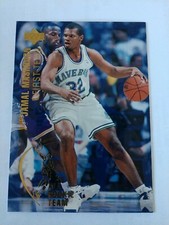 1994 Upper Deck Jamal Mashburn All Rookie Team #4 Dallas Mavericks Card