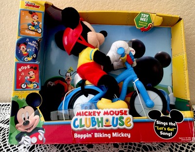 Mickey Mouse Clubhouse Boppin' Bikin' Mickey Mouse Plush 886144194863 | eBay
