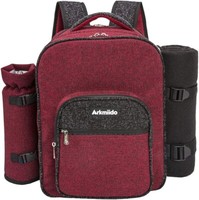Camping Picknick Rucksack Bagpack KüHltasche 4 Personen Campingeschirr Outdoor