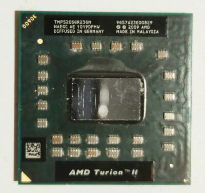 Processore AMD Turion II Dual-core P520 &ndash; CPU TMP520SGR23GM Per Socket PGA &ndash; Nuovo