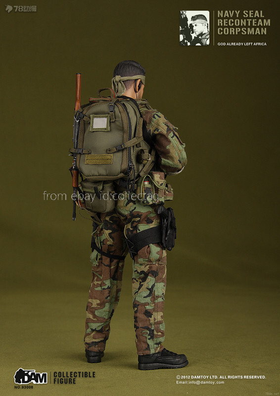 ミリタリー NAVY SEAL RECONTEAM CORPSMAN Damtoys 93008 1/6 Navy Seal Reconteam Corpsman Action Figure