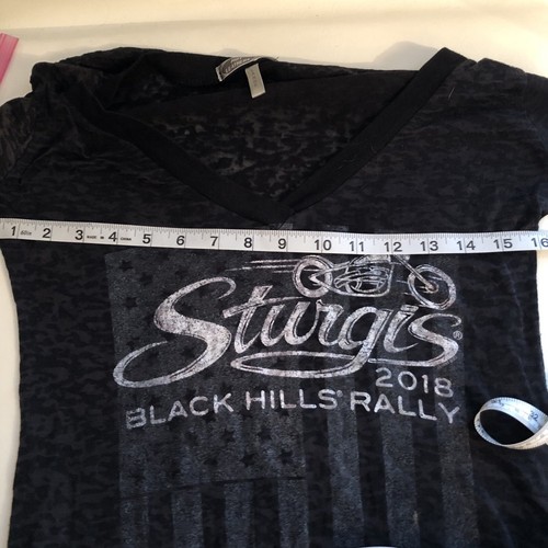 Sturgis 2018 SEXY Black Hills Rally Damen Langarmshirt Gr. L Neu ohne Etikett - Bild 5 von 10