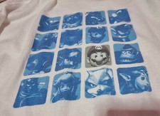 Vintage Nintendo Who are you Donkey Kong Mario Promo Promotional t shirt XL