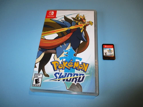 Pokemon Sword Nintendo Switch Game w/Case