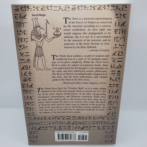 The Book of Thoth: Egyptian Tarot by Aleister Crowley (Brand