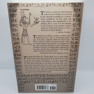The Book of Thoth: Egyptian Tarot by Aleister Crowley (Brand New