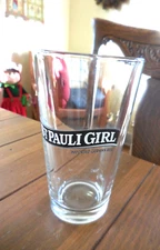 St. Pauli Girl vintage pint Beer Glass