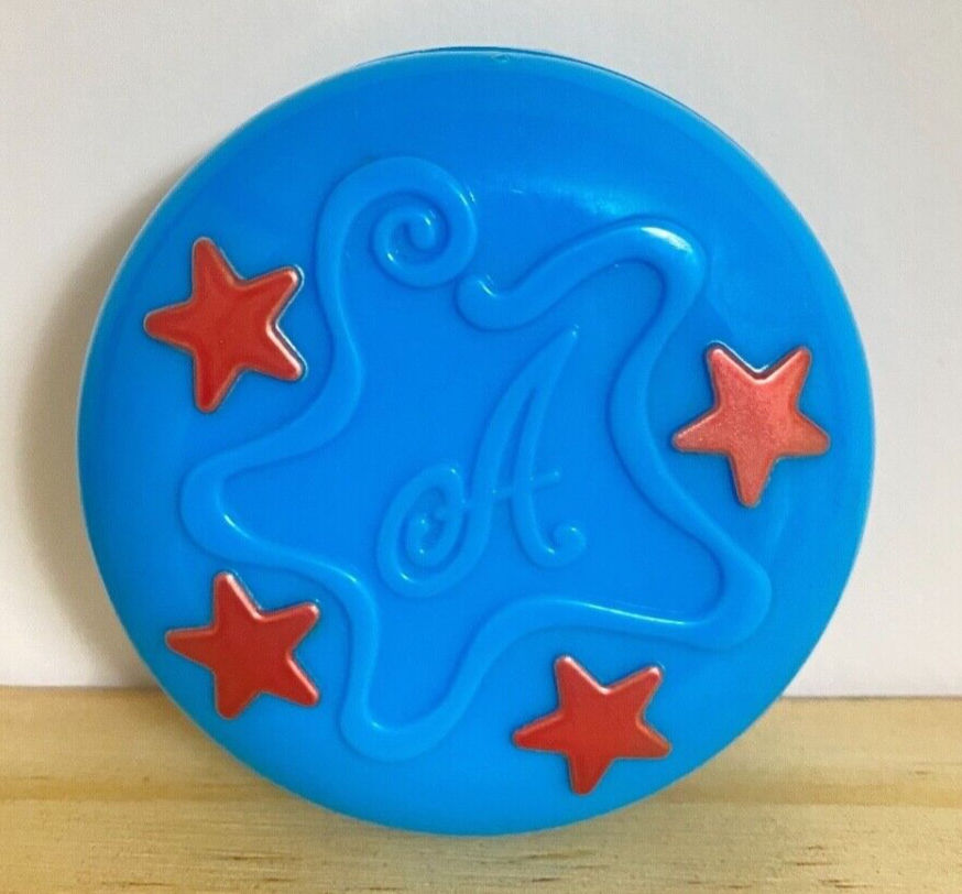 Secret Akko-Chan Compact charm Japanese Rare Bandai Blue Star From