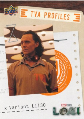 P-8 VARIANT L1130 TOM HIDDLESTON 2023 Upper Deck Marvel Loki