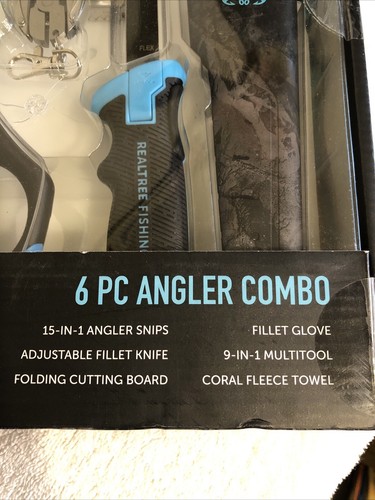 6 PC Angler Combo By Real tree Fishing (New) - Picture 2 of 4