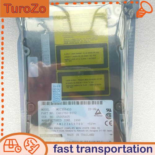Fujitsu magneto-optical disk drive MO 640M MCC3064SS SCSI interface 50-pin - 第 1/6 張圖片