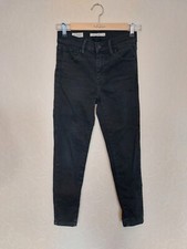 Levi's premium Black 720 Jeans Size W25, super skinny. Used