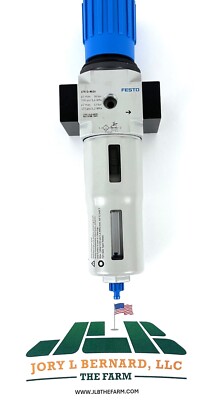 FESTO, LFR-D-MIDI, PNEUMATIC, AIR, PRESSURE, REGULATOR, FILTER, 1/2  NPT, NOS, S