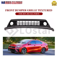 Front Bumper Grille Textured Black For 2019-2021 Kia Forte 86530M7000 KI1015114