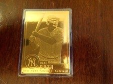 1996 CMG Gold Foil #30 Babe Ruth (NRMT)