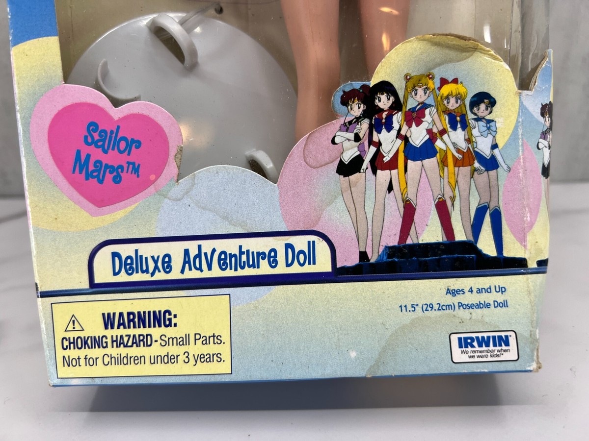 Sailor Mars Sailor Moon Deluxe Adventure Doll 11.5 