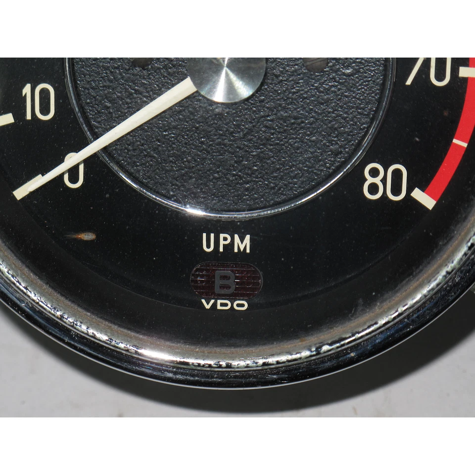 BMW E9 1968-1974 3,0 cs 2800 c tacómetro contador de revolución calibre RPM fabricante de equipos originales Foto 3 de 4